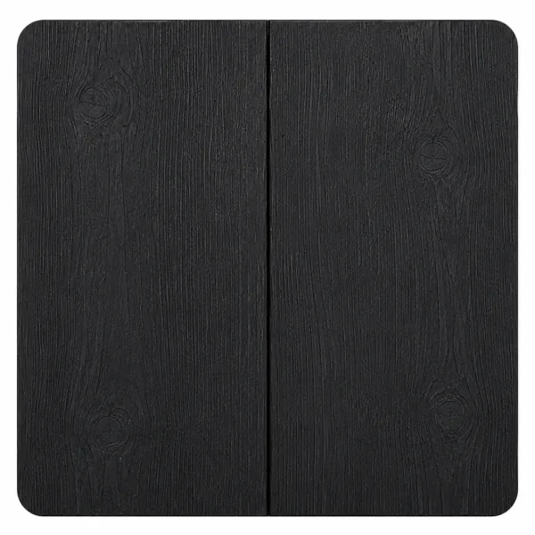 Burnt wood facade swatch